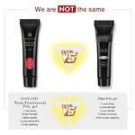 Buy SAVILAND Poly Gel Neon Nails Rainbow Fluorescence Polygel Crystal Enhancement Slip Solution Quick Extension Gel (YF10_Shiny Green_15g) - Purplle