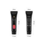 Buy SAVILAND Poly Gel Neon Nails Rainbow Fluorescence Polygel Crystal Enhancement Slip Solution Quick Extension Gel (YF10_Shiny Green_15g) - Purplle