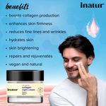 Buy Inatur Collagen Night Cream (50 gm) - Purplle
