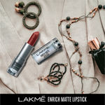 Buy Lakme Enrich Matte Lipstick, BM14 (4.7 g) - Purplle