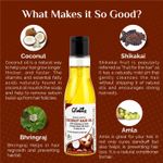 Buy Globus Naturals Enriched Coconut Hair Oil With Goodness Of Amla Shikakai Neem Bhringraj & Sesame Oil (100 ml) - Purplle