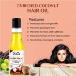 Buy Globus Naturals Enriched Coconut Hair Oil With Goodness Of Amla Shikakai Neem Bhringraj & Sesame Oil (100 ml) - Purplle