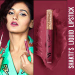 Buy Shakti By NY Bae Liquid Lipstick - Ballet Babe 1 (2.7 ml) | Purple | Matte Finish | Highly Pigmented | Lasts Upto 12+ Hours | Smudge Resistant | Waterproof | Weightless | Vegan | Cruelty & Paraben Free - Purplle