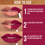 Buy Shakti By NY Bae Liquid Lipstick | Maroon | Matte | Hydrating - Dazzling Disco 8 (2.7 ml) - Purplle
