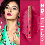 Buy Shakti By NY Bae Liquid Lipstick - Lusty Locking 13 (2.7 ml) | Pink | Matte Finish | Highly Pigmented | Lasts Upto 12+ Hours | Smudge Resistant | Waterproof | Weightless | Vegan | Cruelty & Paraben Free - Purplle