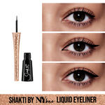 Buy Shakti By NY Bae Black Liquid Eyeliner | Glossy | Highly Pigmented | Waterproof - Cha-Cha-Cha (4.5 ml) - Purplle
