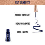 Buy Shakti By NY Bae Blue Liquid Eyeliner | Glossy | Highly Pigmented | Waterproof - Tango (4.5 ml) - Purplle