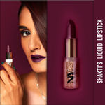 Buy Shakti By NY Bae Creamy Matte Lipstick - Break A Leg 6 (4.2 g) | Purple | Bold Matte Finish | Rich Colour Payoff | Long lasting | Smooth Application | Nourishing | Cruelty & Paraben Free - Purplle