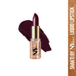 Buy Shakti By NY Bae Creamy Matte Lipstick - Break A Leg 6 (4.2 g) | Purple | Bold Matte Finish | Rich Colour Payoff | Long lasting | Smooth Application | Nourishing | Cruelty & Paraben Free - Purplle