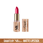 Buy Shakti By NY Bae Creamy Matte Lipstick - Heel Turn 10 (4.2 g) | Red | Bold Matte Finish | Rich Colour Payoff | Long lasting | Smooth Application | Nourishing | Cruelty & Paraben Free - Purplle