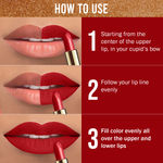 Buy Shakti By NY Bae Creamy Matte Lipstick - Rond 12 | Maroon | Bold Matte Finish | Rich Colour Payoff | Long lasting | Smooth Application | Nourishing | Cruelty & Paraben Free - Purplle