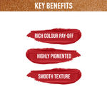 Buy Shakti By NY Bae Creamy Matte Lipstick - Rond 12 | Maroon | Bold Matte Finish | Rich Colour Payoff | Long lasting | Smooth Application | Nourishing | Cruelty & Paraben Free - Purplle