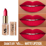 Buy Shakti By NY Bae Creamy Matte Lipstick - Foutte 15 (4.2 g) | Pink | Bold Matte Finish | Rich Colour Payoff | Long lasting | Smooth Application | Nourishing | Cruelty & Paraben Free - Purplle