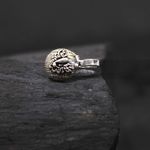 Buy Ferosh Mayuri Silver Oxidised Clip On Nose Pin - Purplle