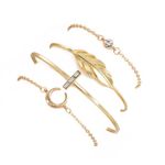 Buy Ferosh Elena 4 Pcs Bracelet Set - Purplle