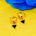 Buy Ferosh Dazzling Black Crystal Ear Clip - Purplle