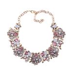 Buy Ferosh Pink Charish Statement Choker Neckpiece - Purplle