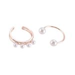 Buy Ferosh Deona Rose Golden Pearl 2-Rings - Purplle