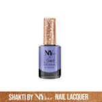 Buy Shakti By NY Bae Nail Lacquer - Downtown Disco 3 (9 ml) | Purple | Luxe Matte Finish | Highly Pigmented | Chip Resistant | Long lasting | Streak-free Application | Smooth Texture | Cruelty Free - Purplle