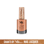 Buy Shakti By NY Bae Nail Lacquer - Central Park Chaines Turns 6 (9 ml) | Peach | Luxe Matte Finish | Highly Pigmented | Chip Resistant | Long lasting | Streak-free Application | Smooth Texture | Cruelty Free - Purplle