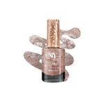 Buy Shakti By NY Bae Nail Lacquer - Madison Square Street Dance 4 (9 ml) | Nude | Metallic Finish | Rich Pigment | Chip Resistant | Long lasting | Quick Drying | One Swipe Application | Cruelty Free - Purplle