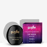 Buy Purplle Childhood Besties Lip Balm with SPF, Rose 5 | Hydrating | Moisturising | Sun Protection | Non-sticky | Nourishing (12 g) - Purplle