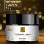 Buy Good Vibes Plus Pomegranate + Jasmine Detoxifying + Rejuvenating Night Cream (50 gm) - Purplle