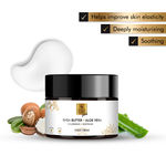 Buy Good Vibes Plus Shea Butter + Aloe Vera Nourishing + Soothing Night Cream | Moisturizing, Soothing | No Parabens, No Sulphates, No Mineral Oil (50 gm) - Purplle