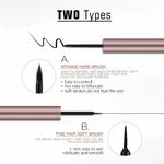 Buy O.TWO.O Rose Gold Waterproof Liquid Eyeliner (5 ml) - Purplle