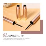 Buy O.TWO.O Rose Gold Waterproof Liquid Eyeliner (5 ml) - Purplle