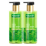 Buy Vaadi Herbals Pack of 2 Anti-Acne Neem Face Wash with Tea Tree Extract (250 ml x 2) - Purplle