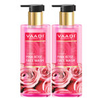 Buy Vaadi Herbals Pack of 2 Insta Glow Pink Rose Face Wash with Aloe Vera Extract (250 ml x 2) - Purplle