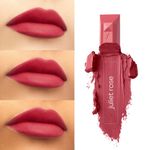 Buy Faces Canada Belle De Luxe Lipstick | Luxurious Color | Flawless Plush Lips | Enriched with Rose extracts | High Precision Jewel Cut Design | Shade - Juliet Rose 3.8g - Purplle
