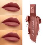 Buy Faces Canada Belle De Luxe Lipstick | Luxurious Color | Flawless Plush Lips | Enriched with Rose extracts | High Precision Jewel Cut Design | Shade - Charlotte Nude 3.8g - Purplle