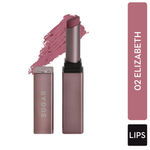 Buy SUGAR Cosmetics Mettle Satin Lipstick | Highly Pigmented & Silky Matte Finish | Creamy Texture | Mango Butter Infused | 2.2 gm - 02 Elizabeth (Rosy Cheeks Pink) - Purplle