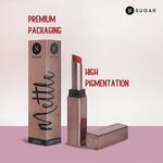 Buy SUGAR Cosmetics Mettle Satin Lipstick - 06 Augusta (Orange Coral) - Purplle