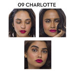 Buy SUGAR Cosmetics - Mettle - Satin Lipstick - 09 Charlotte (True Blue Red) - 2.2 gms - Waterproof, Longlasting Lipstick for a Silky and Creamy Finish, Lasts Up to 8 hours - Purplle
