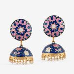 Buy Queen Be Royalty Circular Earrings - Purplle