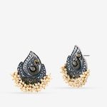 Buy Queen Be Vintage Allure Peacock Earrings - Purplle