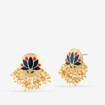 Buy Queen Be Lotus Grace Earrings & Ring Set - Purplle