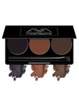 Buy AYA 3 Color Eyebrow Kit (Black, Medium Brown, Dark Brown) - Purplle