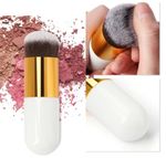 Buy AY Makeup Foundation Brush with 1 Makeup Sponge Puff (Color May Vary) 2 pc - Purplle