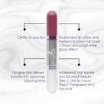 Buy Meilin 15 Hrs Colorstay 2 in 1 Shine Lipgloss Lip Color, M23 - Purplle
