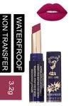 Buy Meilin Non Transfer Waterproof Matte Lipstick, 801 Burgundy - Purplle