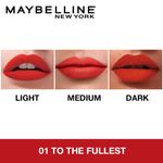 Buy Maybelline New York Sensational Liquid Matte Lipstick 01, To The Fullest (7 g) - Purplle