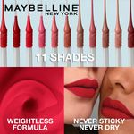 Buy Maybelline New York Sensational Liquid Matte Lipstick 07, Barely Nude (7 g) - Purplle