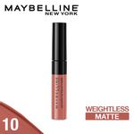 Buy Maybelline New York Sensational Liquid Matte Lipstick 10, Bday Suit On (7 g) - Purplle