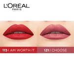 Buy L'Oreal Paris Rouge Signature pack of 2 (shade 115 + 121) (14 g) - Purplle