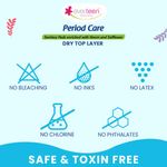 Buy everteen Period Care XXL Dry 40 Sanitary Pads 320mm with Double Flaps enriched with Neem and Safflower - 1 Pack (40 Pads) - Purplle