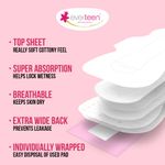 Buy everteen Period Care XXL Soft 40 Sanitary Pads 320mm with Double Flaps enriched with Neem and Safflower - 1 Pack (40 Pads) - Purplle